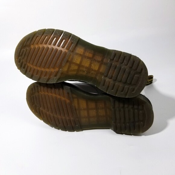 Dr. Martens 1460 Smooth Leather Platform High Top Boots 6 White 90s Grunge Y2k - Picture 9 of 10